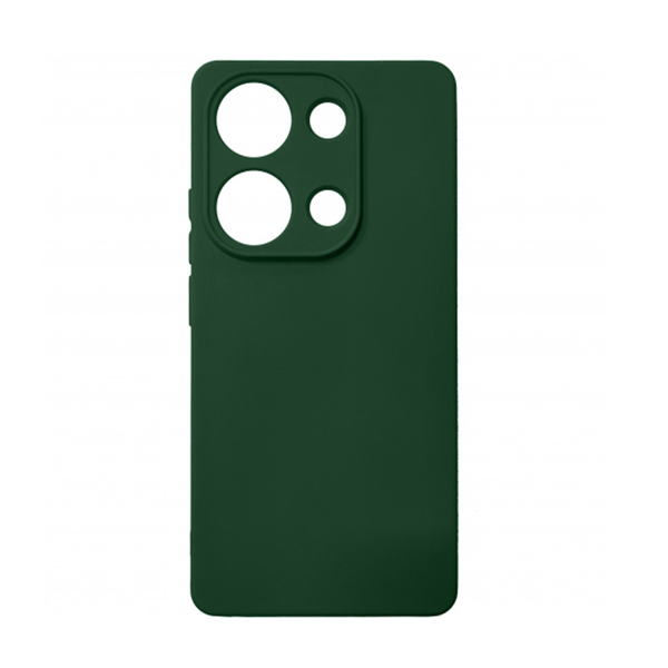 Чехол Original Soft Touch Case for Xiaomi Redmi Note13 Pro 4G/Poco M6 Pro 4G Dark Green with Camera Lens