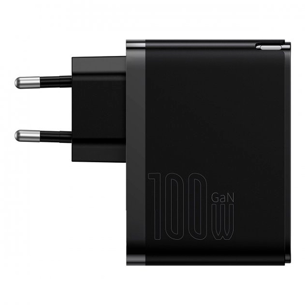 МЗП Baseus GaN5 Pro Fast Charger C+U 100W (CCGP090201) Black