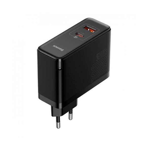 СЗУ Baseus GaN5 Pro Fast Charger C+U 100W (CCGP090201) Black