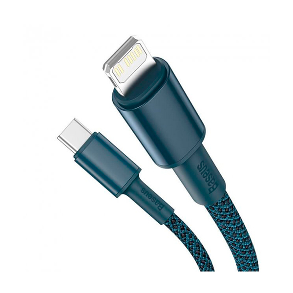 Кабель Baseus High Density Braided Type-C to Lightning PD 20W 1m Blue (CATLGD-03)