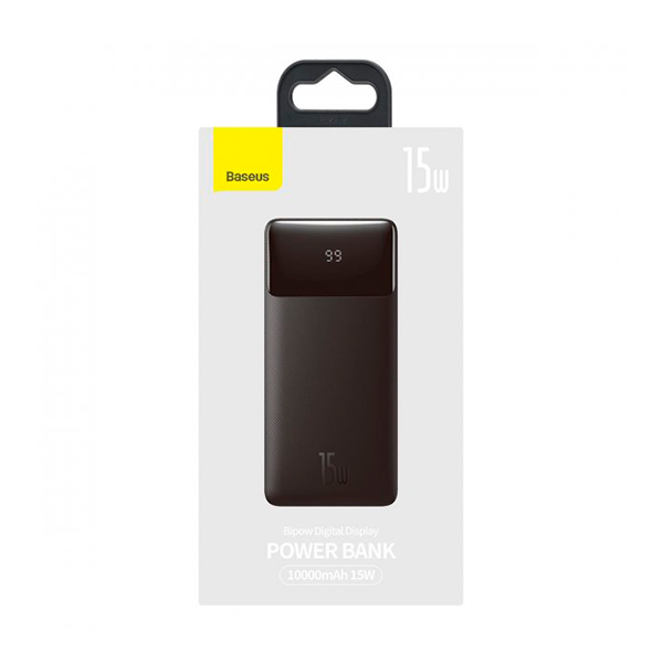 Внешний аккумулятор Baseus Bipow Overseas 15W 10000mAh Black (PPBD050001)