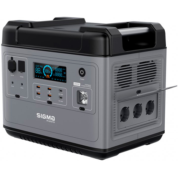 Портативное зарядное устройство Sigma mobile X-power SI625APS Grey