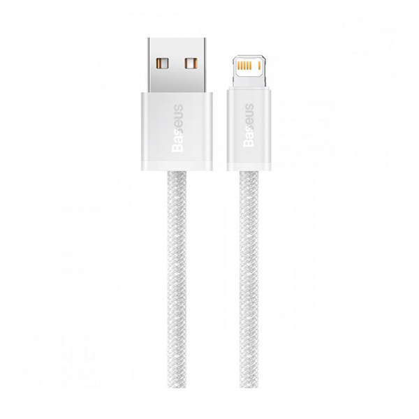 Кабель Baseus Dynamic Series Fast Charging Lightning White 2.4A 1m (CALD000402)