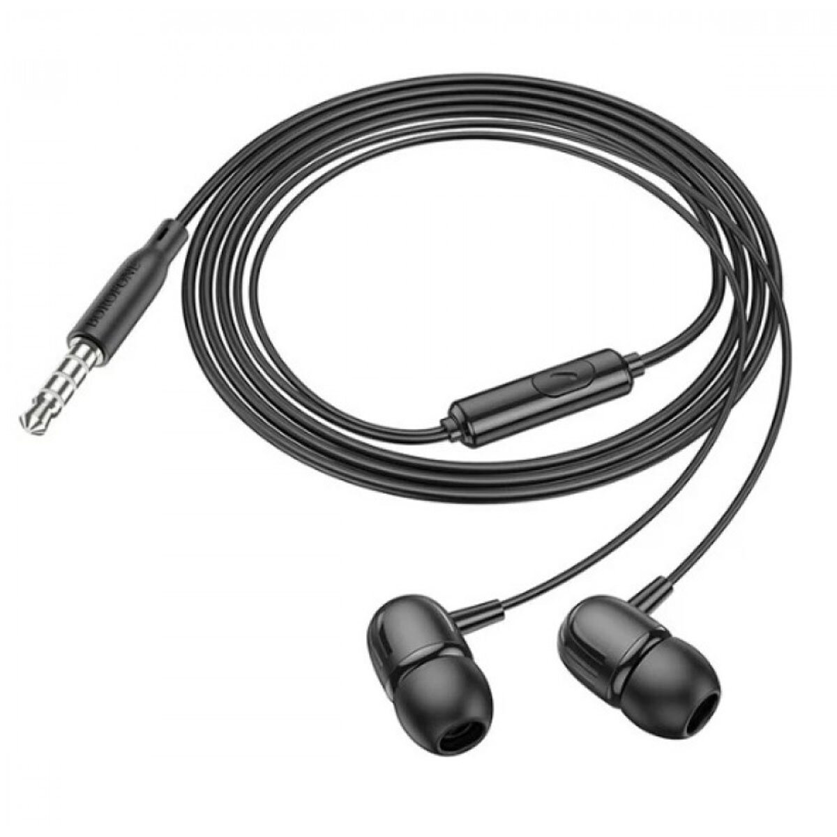 Навушники BOROFONE BM77 Ascending universal headset with microphone Black