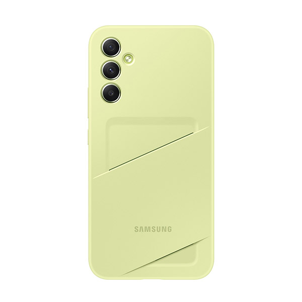 Чохол Samsung A34 Galaxy A346 Card Slot Case Lime (EF-OA346TGEG)