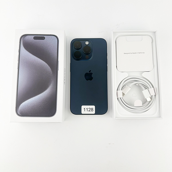 Apple iPhone 15 Pro 256GB Blue Titanium Б/У №1128 (стан 10/10)