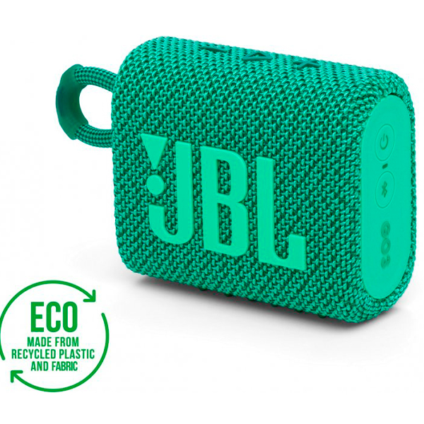 Портативна колонка JBL Go 3 Eco Green (JBLGO3ECOGRN)
