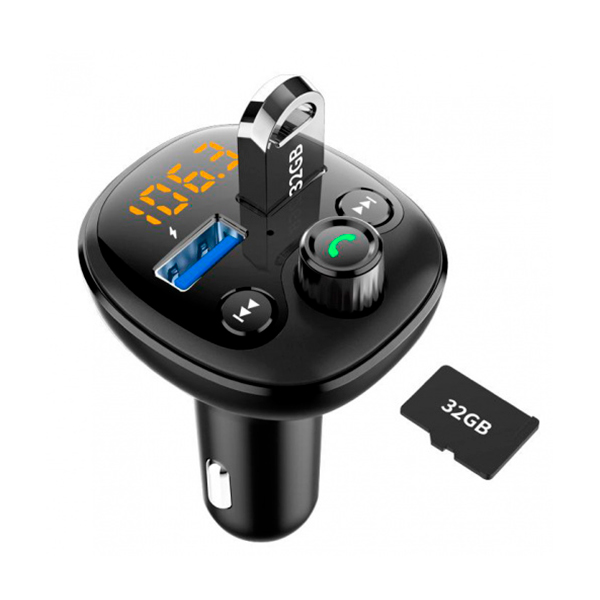 FM Modulator SkyDolphin SZ20 Black (FMT-000027)