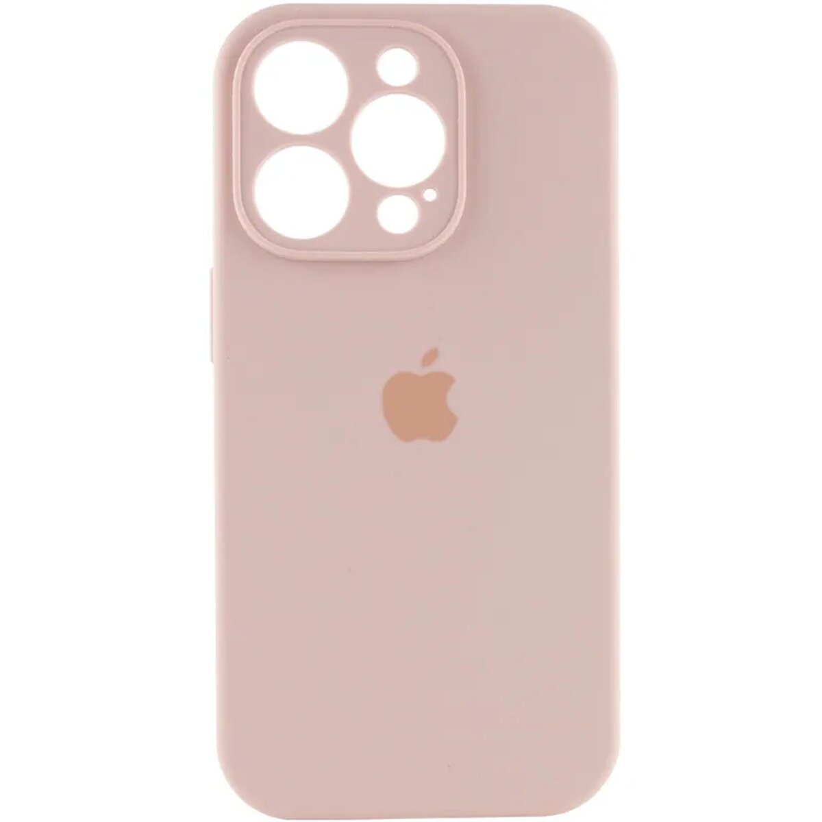 Чохол для смартфона Silicone Full Case AA Camera Protect for Apple iPhone 14 Pro 15,Pink Sand