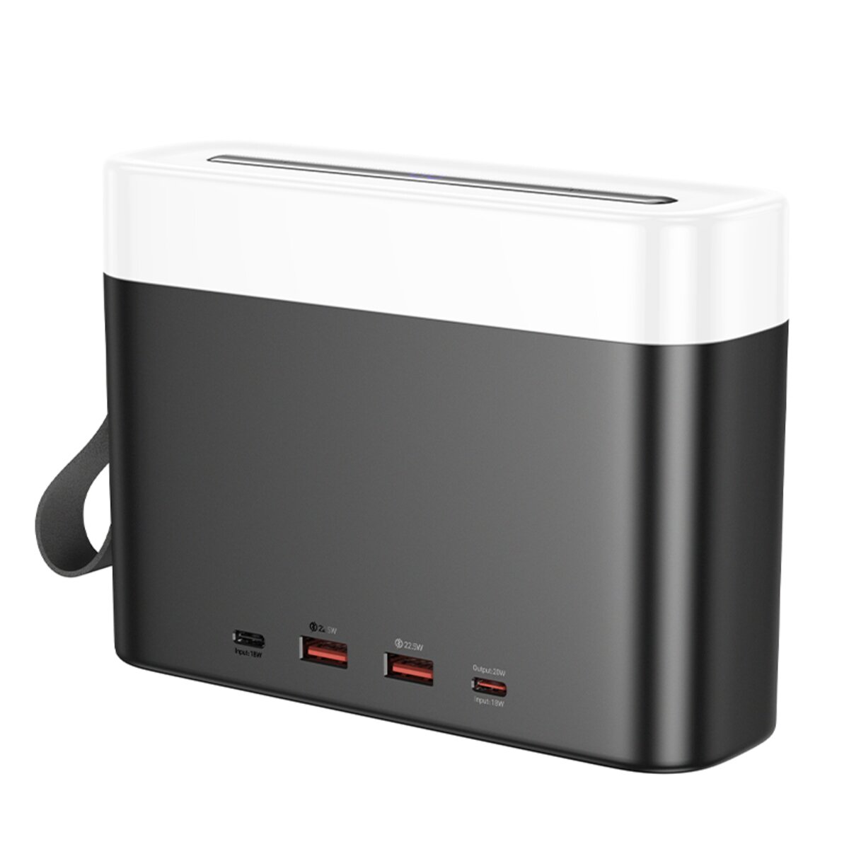 Зовнішній акумулятор HOCO J94A Masterful 22.5W fully compatible power bank(50000mAh) Black