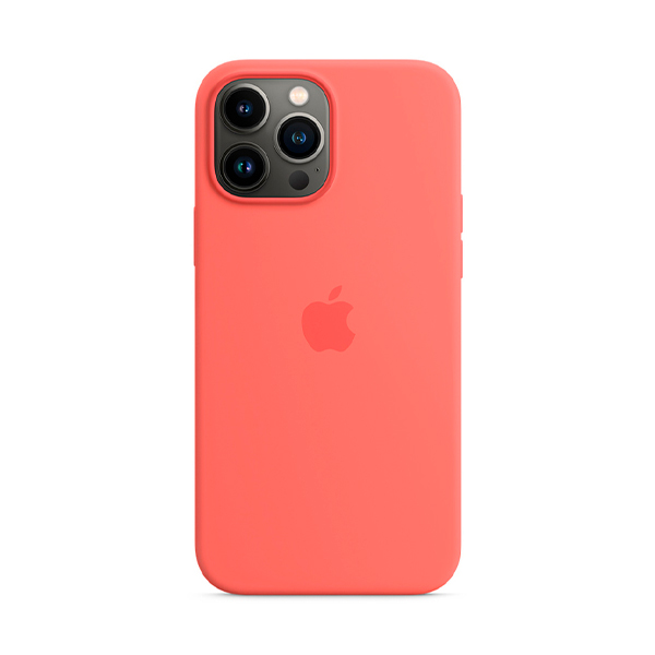 Чехол Apple iPhone 13 Pro Max Silicone Case with MagSafe Pink Pomelo (MM2N3)