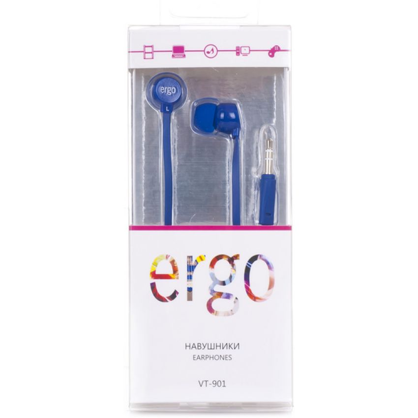Наушники ERGO Ear VT-901 Blue
