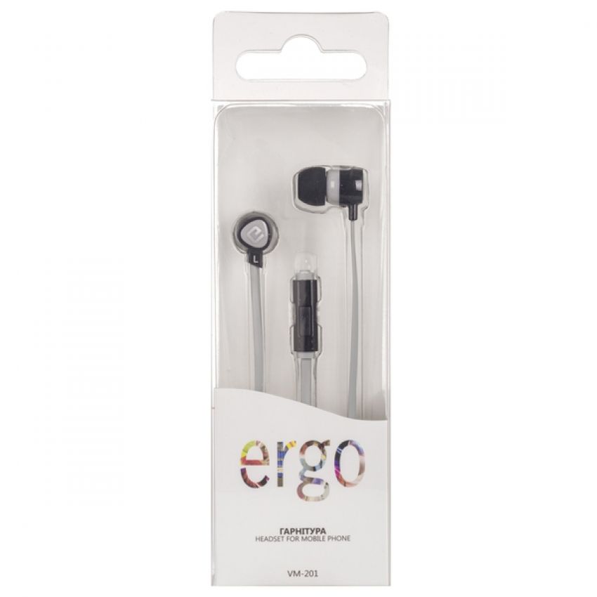 Наушники ERGO Ear VM-201 Black