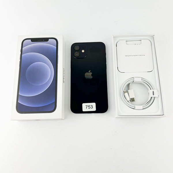 Apple iPhone 12 64GB Black Б/У №753 (стан 8/10)