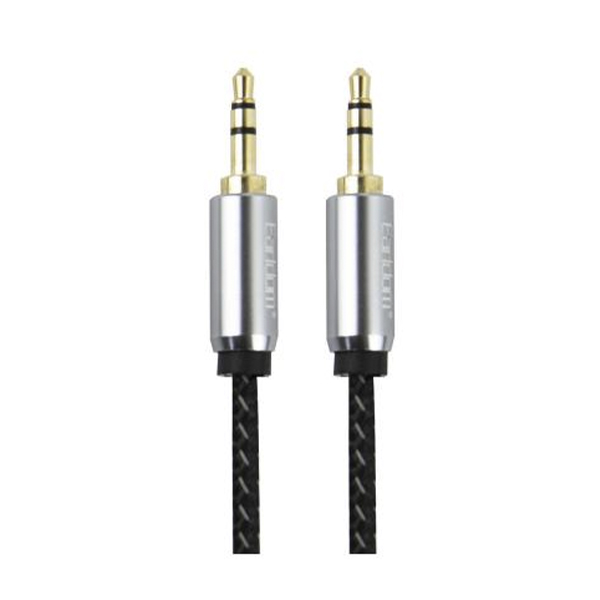 Аудіо кабель 3.5mm - 3.5 mm Earldom ET-AUX36 1.5m Black