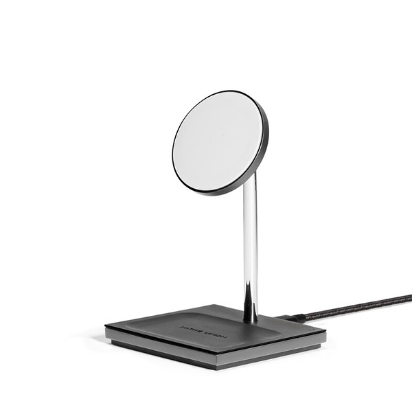 Беспроводное зарядное устройство Native Union Snap 2-in-1 Magnetic Wireless Charger Cosmos Black (SNAP-2IN1-WL-BLK)