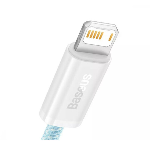 Кабель Baseus Dynamic Series Fast Charging Lightning Blue 2.4A 1m (CALD000403)