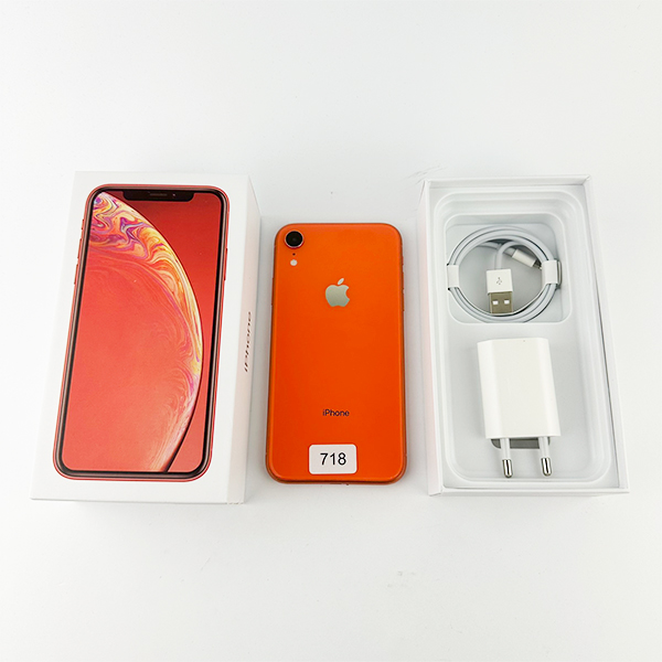 Apple iPhone XR 128GB Coral Б/У №718 (стан 8/10)