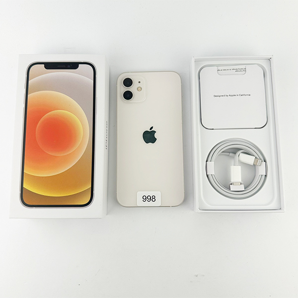 Apple iPhone 12 128GB White Б/У №998 (стан 8/10)