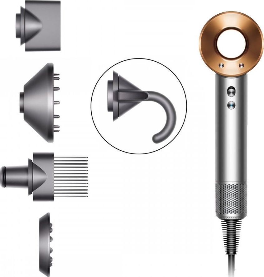 Фен Dyson HD07 Supersonic Nickel/Copper (389922-01) UA