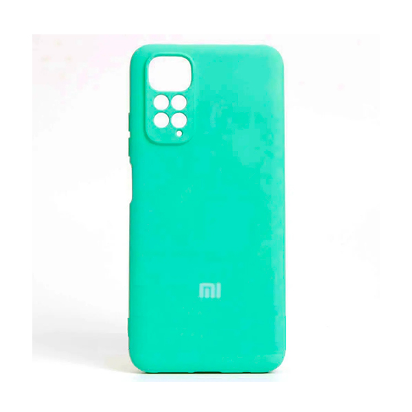 Чехол Original Soft Touch Case for Xiaomi Redmi Note11/Note11S Mint with Camera Lens