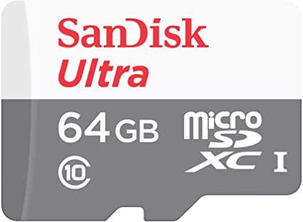 Карта пам'яті microSDXC (UHS-1) SanDisk Ultra 64Gb class 10 A1 (100Mb/s)