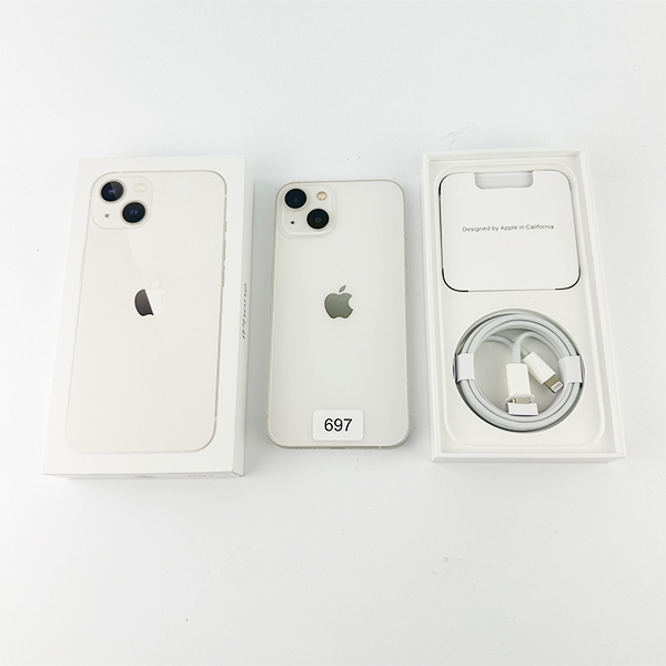 Apple iPhone 13 128GB Srarlight Б/У №697 (стан 7/10)