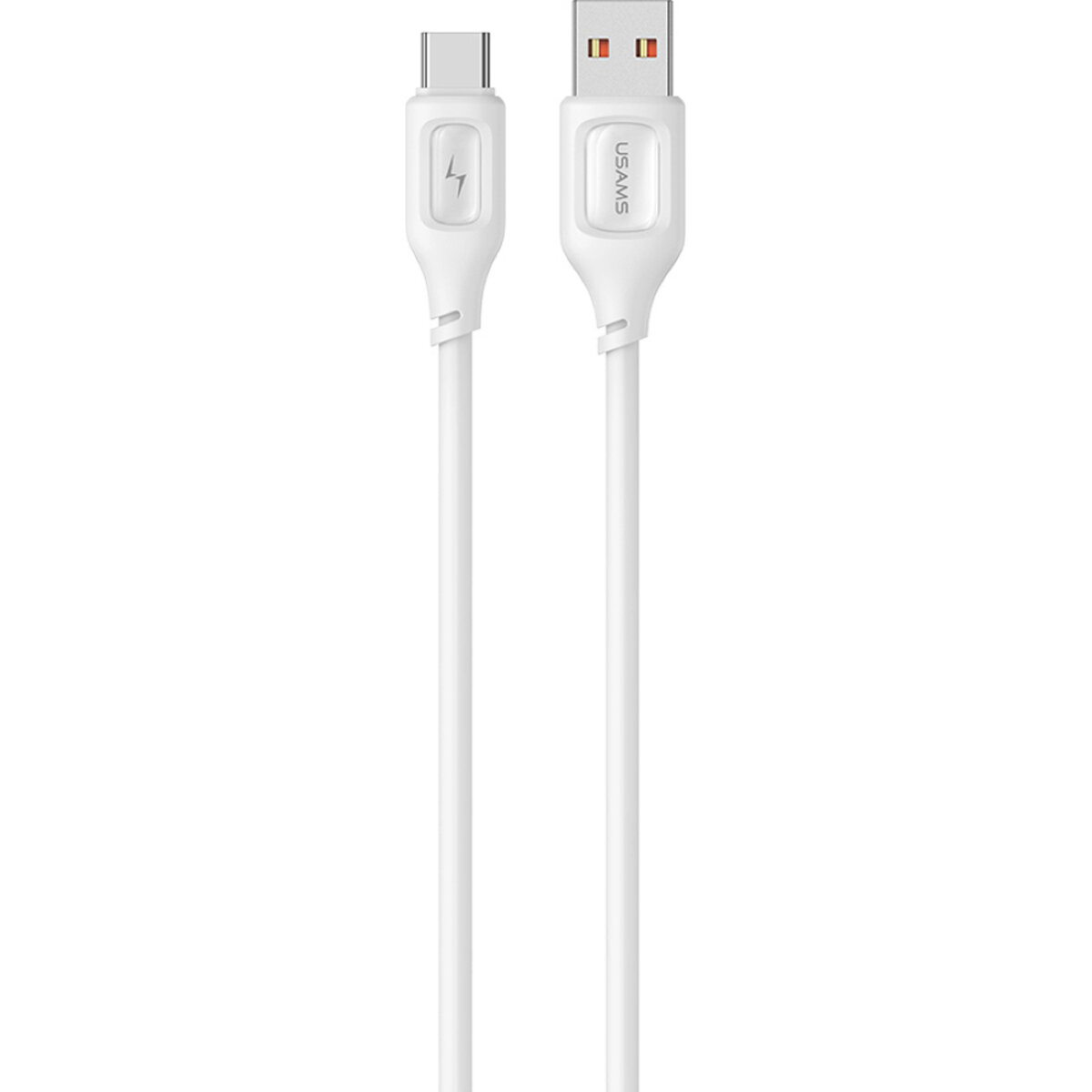 Кабель Usams US-SJ619 3A Type-C Charging & Data Cable -- Moe Series 1m White