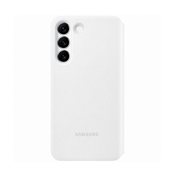 Чехол-книжка Samsung S901 Galaxy S22 Smart Clear View Cover White (EF-ZS901CWEG)