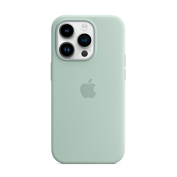 Чехол Apple iPhone 14 Pro Silicone Case with MagSafe Succulent (MPT3)