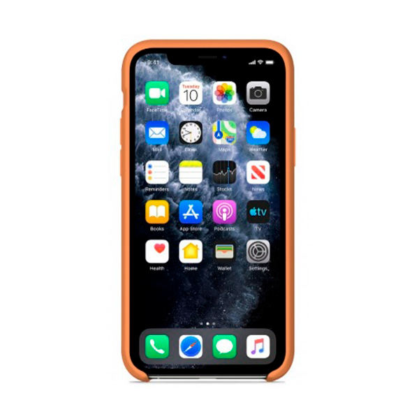 Чехол Soft Touch для Apple iPhone 11 Pro Max Apricot Orange