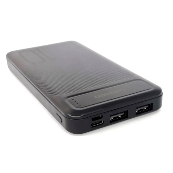 Внешний аккумулятор Denmen DP09 (10000mAh) Black + USB-лампа XO Y1