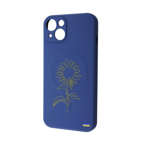 Чохол Wave Ukraine Edition Case для Apple iPhone 13/14 with MagSafe Sunflower