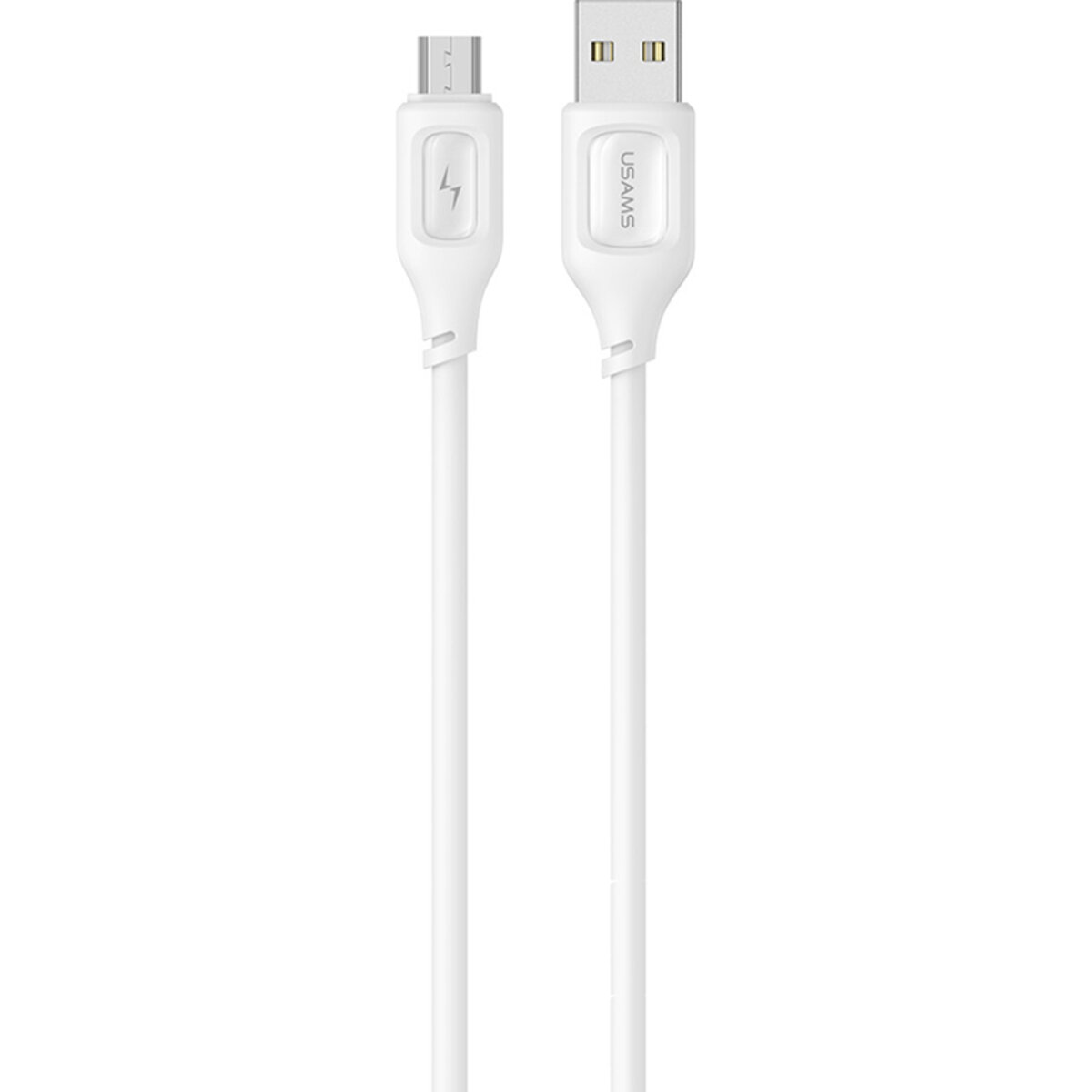 Кабель Usams US-SJ620 Micro Charging & Data Cable -- Moe Series 1m White