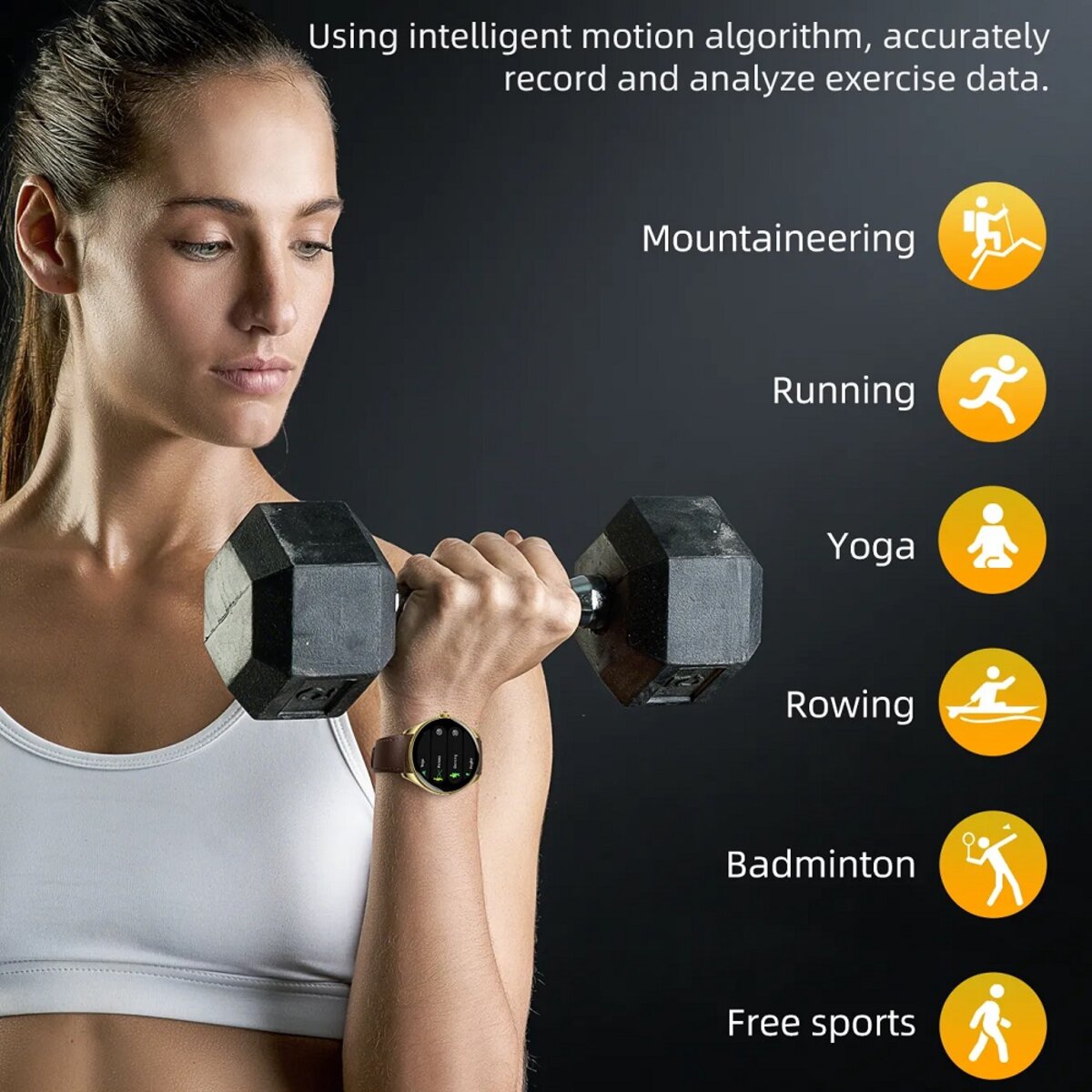 Смарт-годинник HOCO Y22 AMOLED Smart sports watch(call version) Silver
