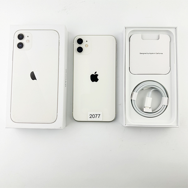 Apple iPhone 11 128GB White Б/У №2077 (Стан 8/10)