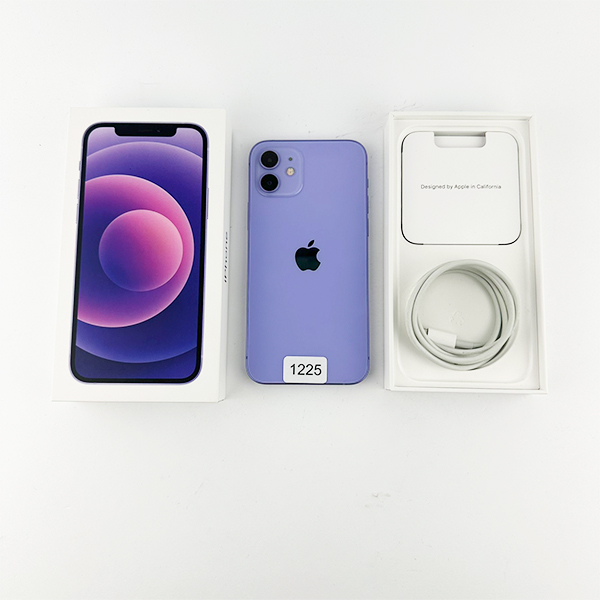 Apple iPhone 12 128GB Purple Б/У №1225 (стан 8/10)