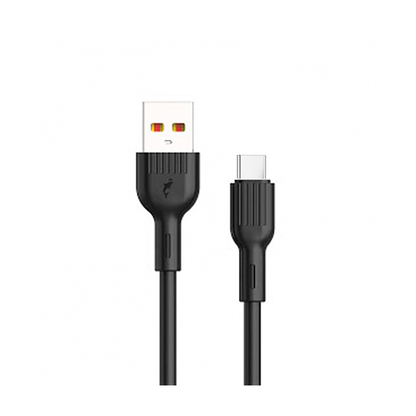 Кабель SkyDolphin S03T USB to USB Type-C 1m Black (USB-000418)