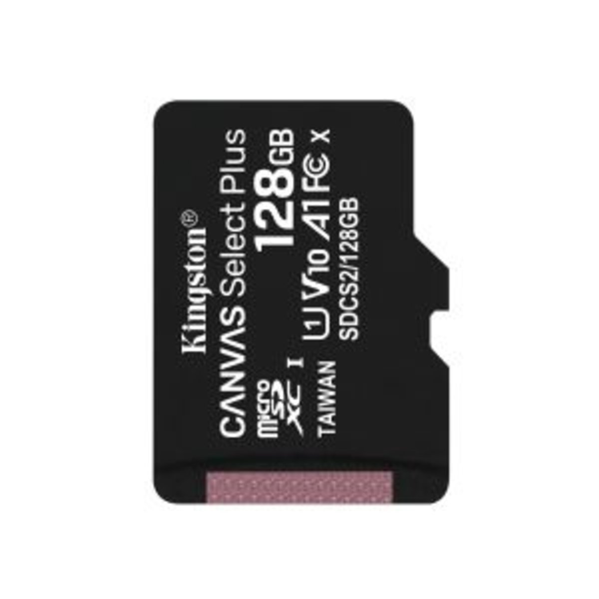 Карта пам'яті microSDXC (UHS-1) Kingston Canvas Select Plus 128Gb class 10 А1 (R-100MB/s)