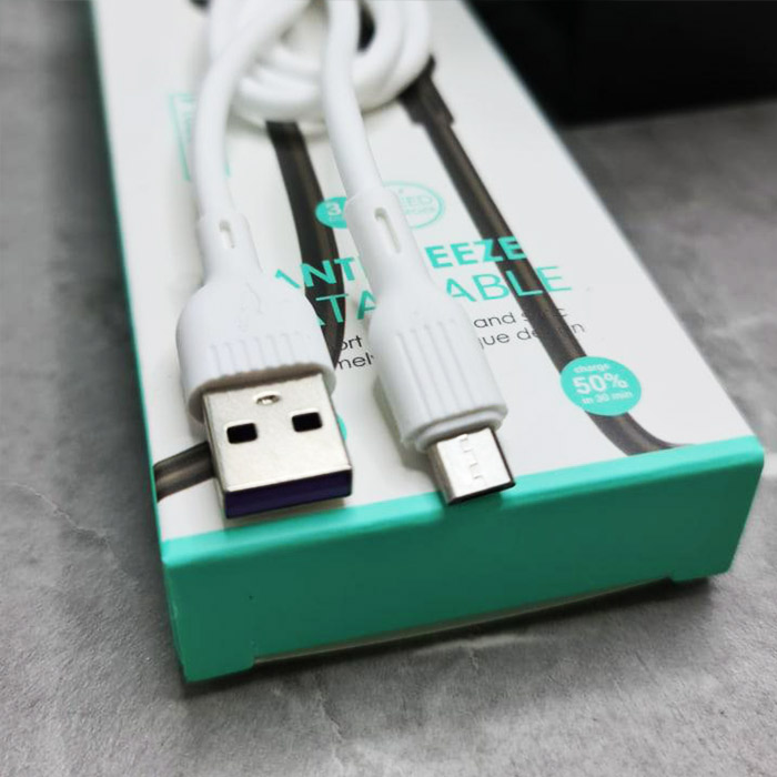 Кабель SkyDolphin S03V USB to Micro USB 3A 1m White (USB-000421)