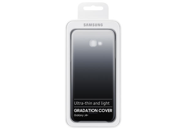 Чохол Gradation Cover Samsung J4 Plus 2018 EF-AJ415CBEGRU (Black)