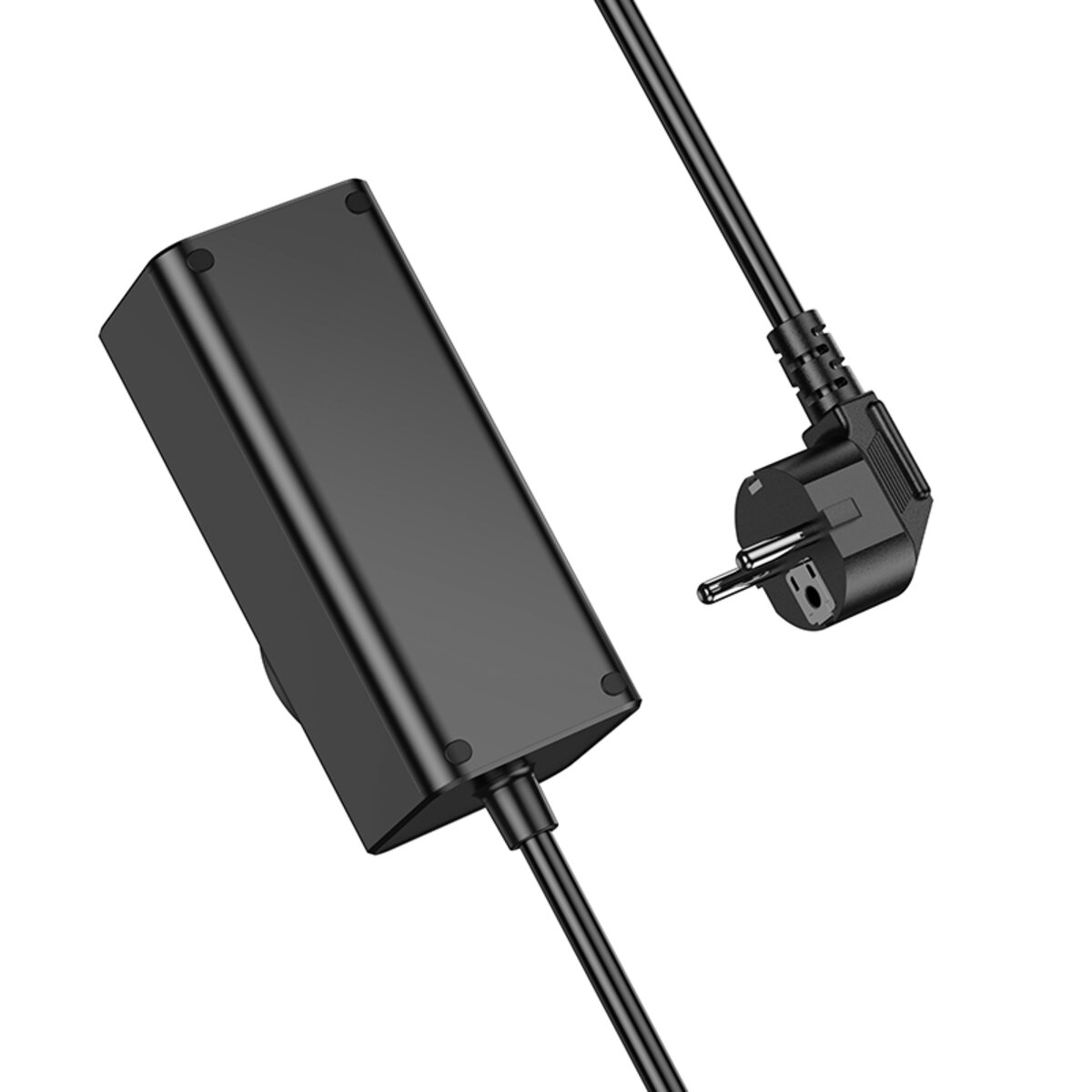 Мережевий подовжувач HOCO NS9 Wisdom 1-position (PD67W/3C1A) desktop socket (EU/GER) Black