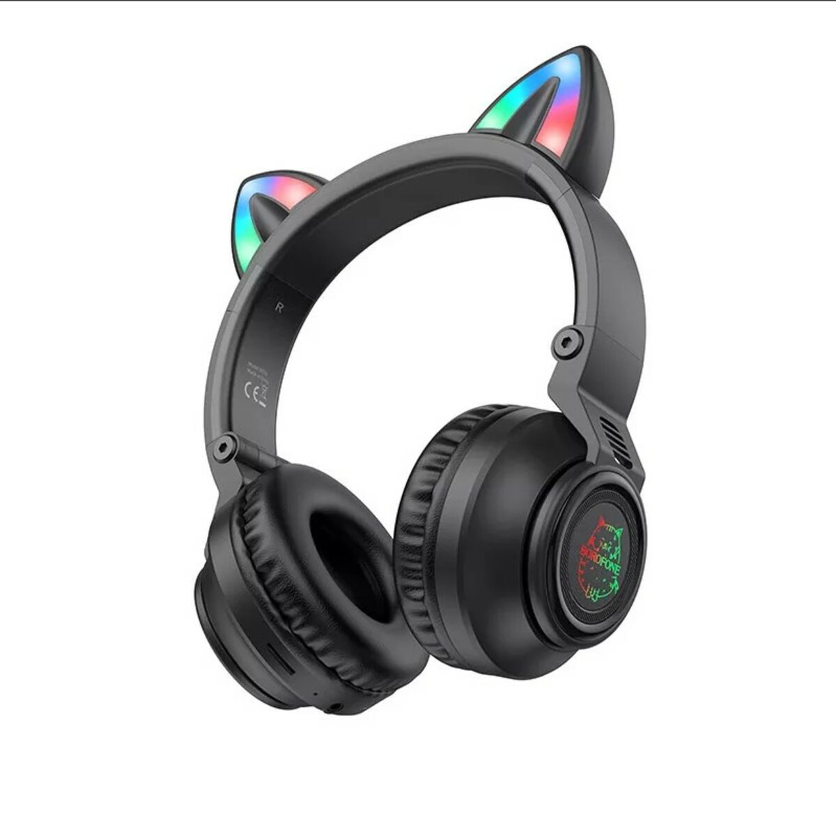 Бездротові навушники BOROFONE BO18 Cat ear BT headphones Black