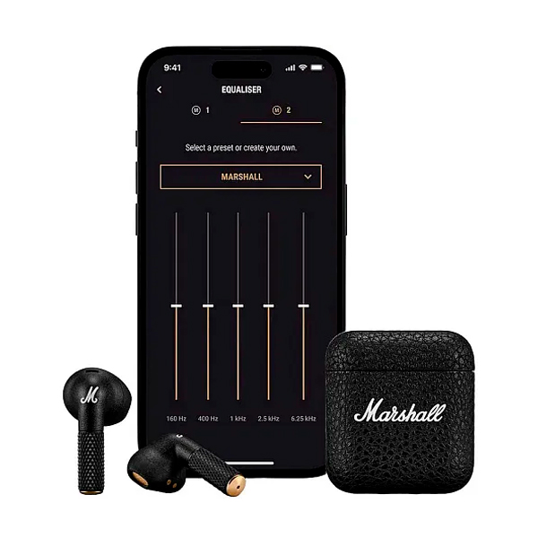 Навушники TWS Marshall Minor IV Black (1006653)