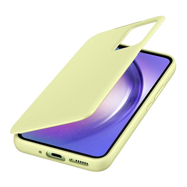 Чохол-книжка Samsung A54 Galaxy A546 Smart View Wallet Case Lime (EF-ZA546CGEG)