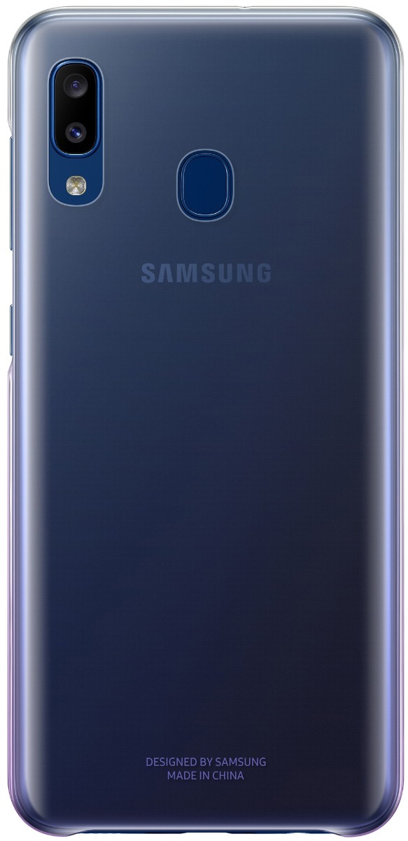 Чохол Gradation Cover Samsung A20 2019 EF-AA205CVEGRU (Violet)