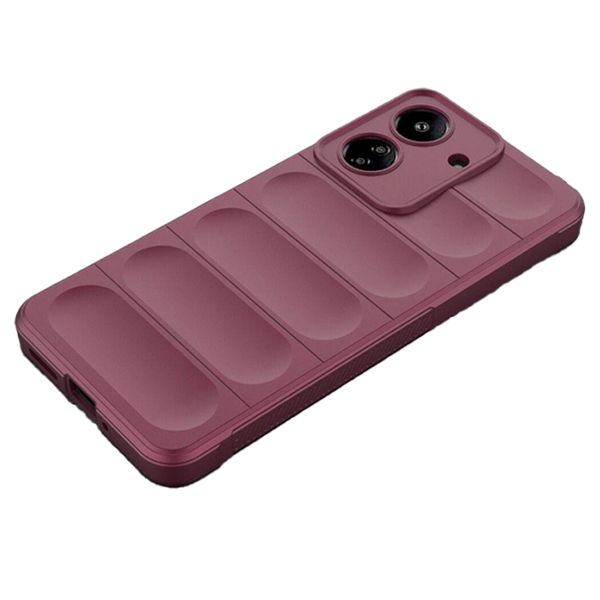 Чехол Cosmic Magic Shield for Xiaomi Redmi 13C/Poco C65 Plum with Camera Lens