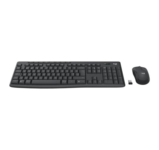 Комплект клавіатура та миша бездротові Logitech Wireless Combo MK370 Graphite (920-012077)