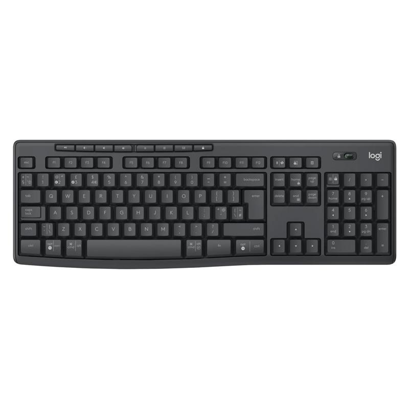 Комплект клавіатура та миша бездротові Logitech Wireless Combo MK370 Graphite (920-012077)