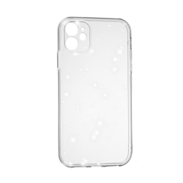 Чохол Silicon Shiny Case iPhone 11 Glitter Clear